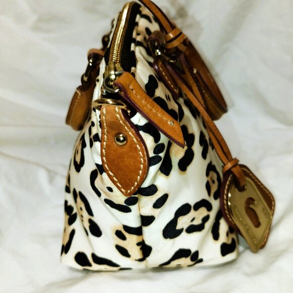 Dooney and Bourke Juliette Cheetah Bag Mint - Picture 4 of 9